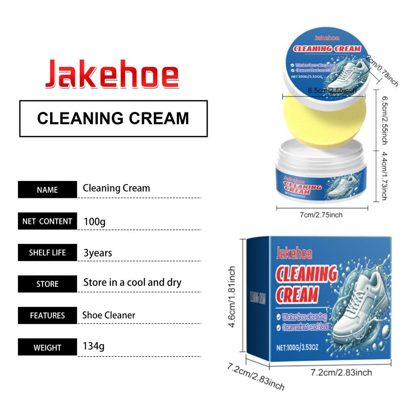 Powerful Shoe Cleaner No Rinse Formula Leather Stain Eraser Brightener For All Shoe Types Everyday Cleaning