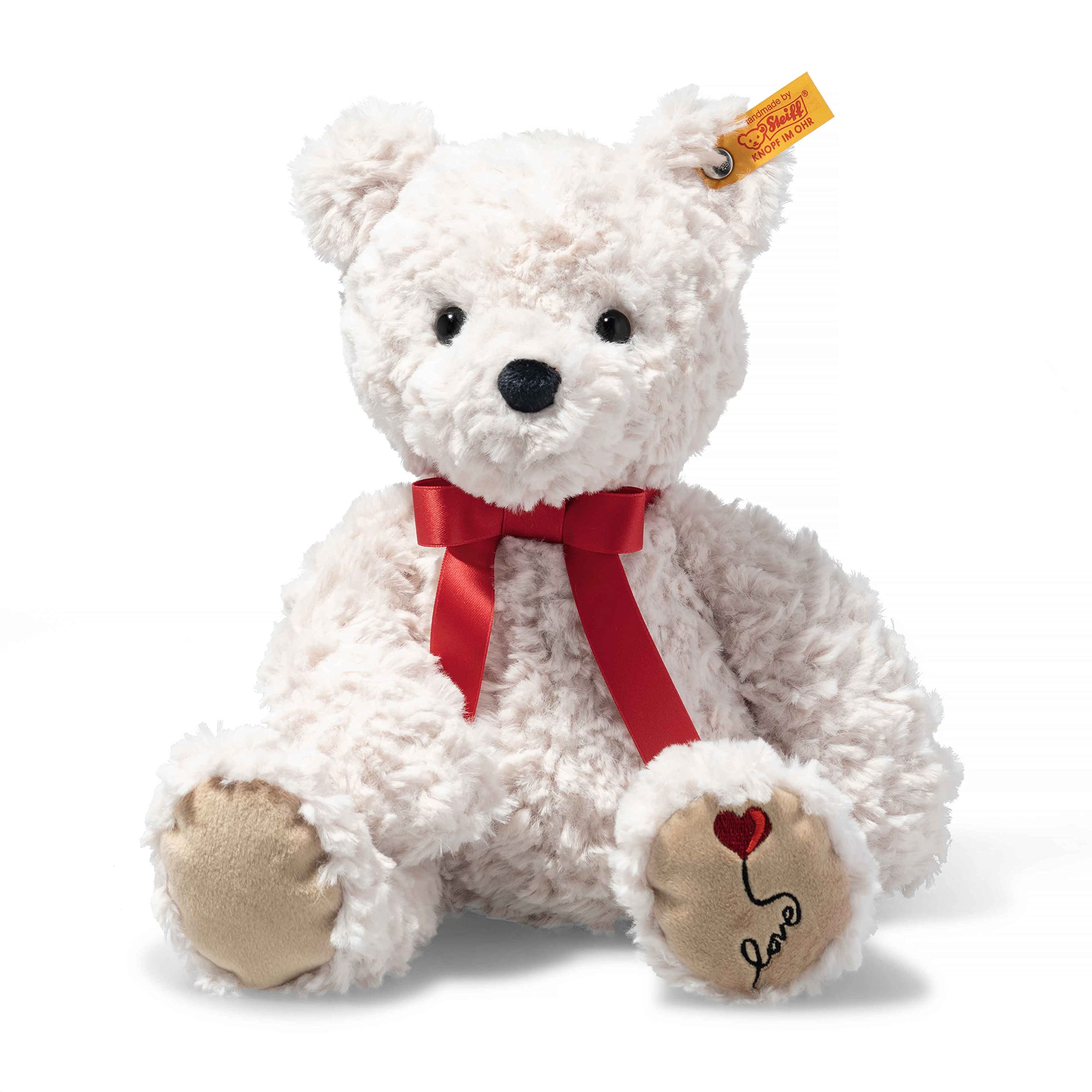 

Плюшевый мишка Steiff Cuddly Friends Джимми [Love] 30 см Белый 113833