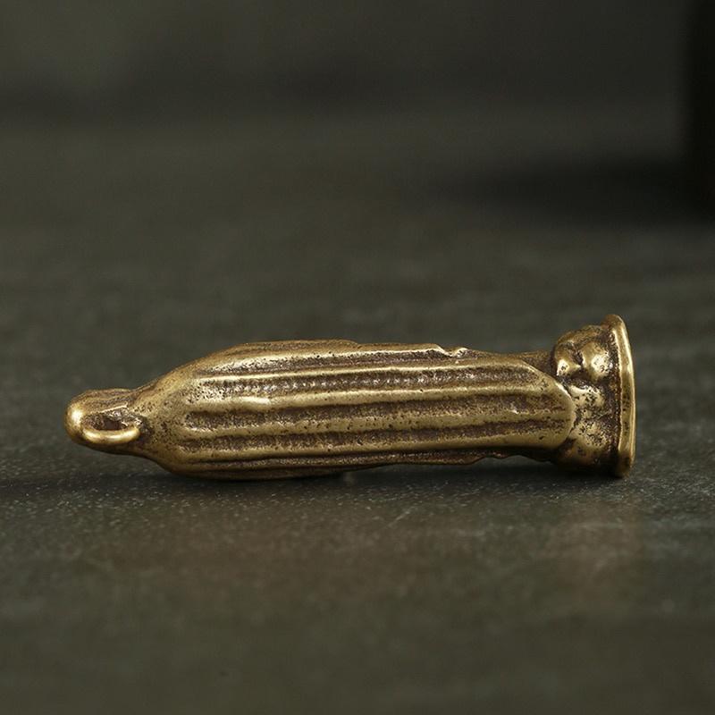 1 ks Vintage figurky Panny Marie Klíčenky Přívěsky Mosaz Svatá Matka Náboženství Víra Buddha