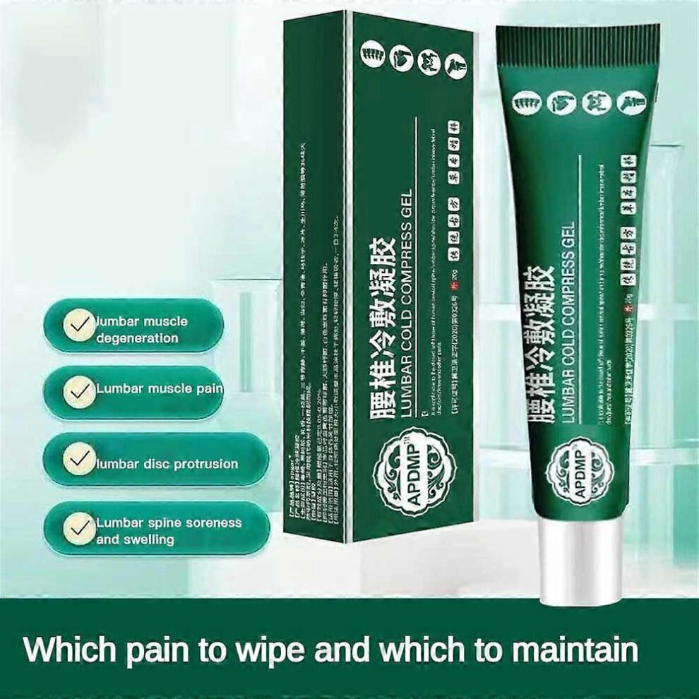 2X Lumbar Type Cold Compress Gel Lumbar Spine Knee Pain Gel Health Massage reliving Lumbar Pain Periarthritis Joint