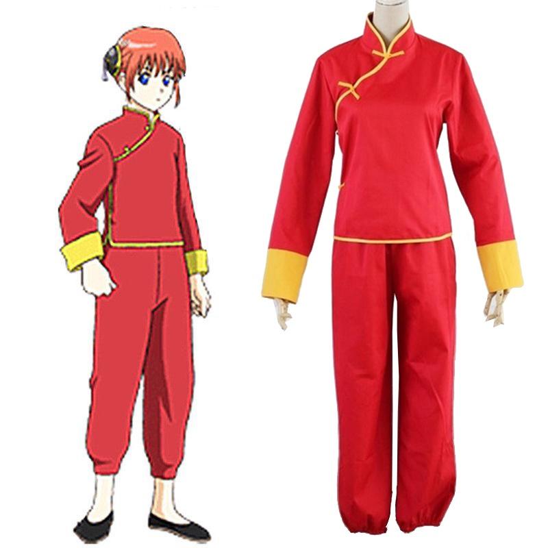 Atmungsaktives und stilvolles Gintama Kagura Cosplay Kostüm Outfit Perfekt für Mottopartys