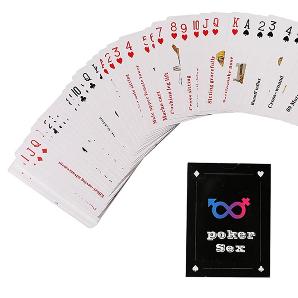 Adult Card Game for Couples Couples Poker Game Playing Position Challenges Adult Party Game for Relationship Enhancement