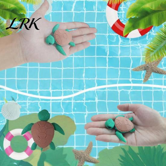 Animal Stress Relief Toy 3D Printed Turtle Ornament, Tiny Figurine with Movable Joints, Cute Mini Fidget for Kids Adults Desk Accessory Interactive