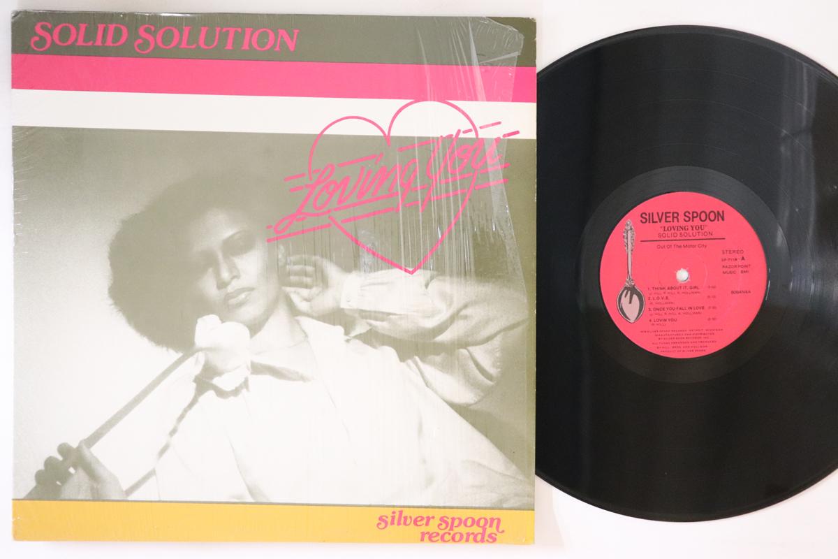 

LP Record SOLID SOLUTION - Loving You SP7118 SILVER SPOON 1978 US Soul/Funk Used