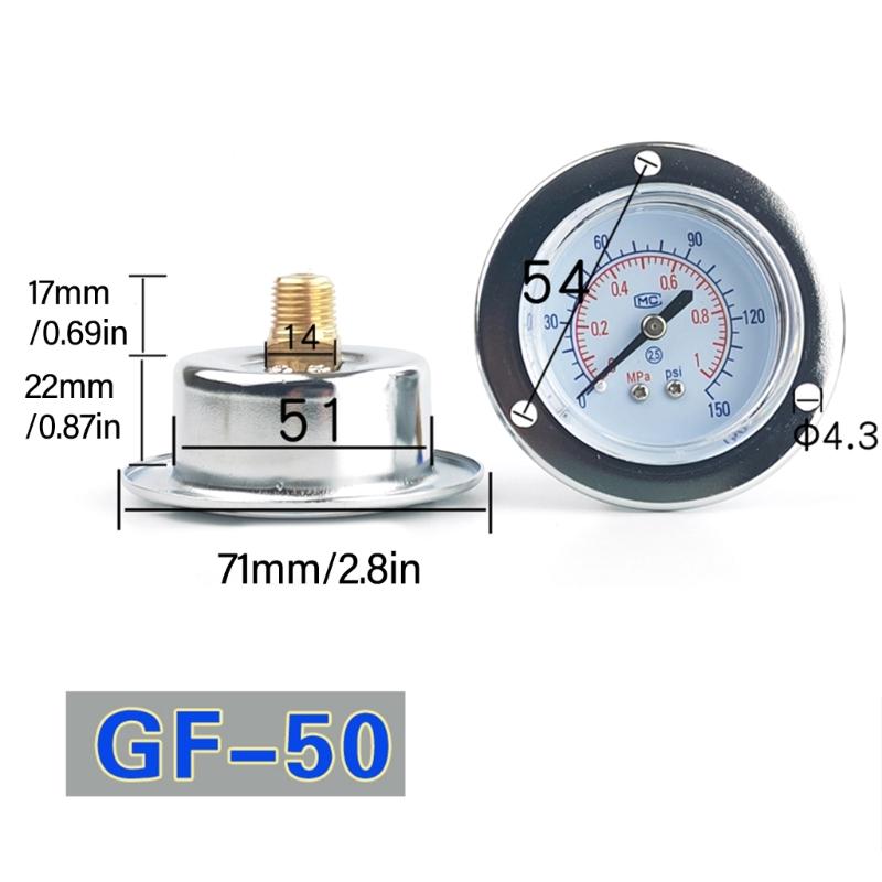 Industrial Pressure Gauges with High Accuracy & Corrosion Resistant Brass Suitable for Engineers & Maintenance Personnel
