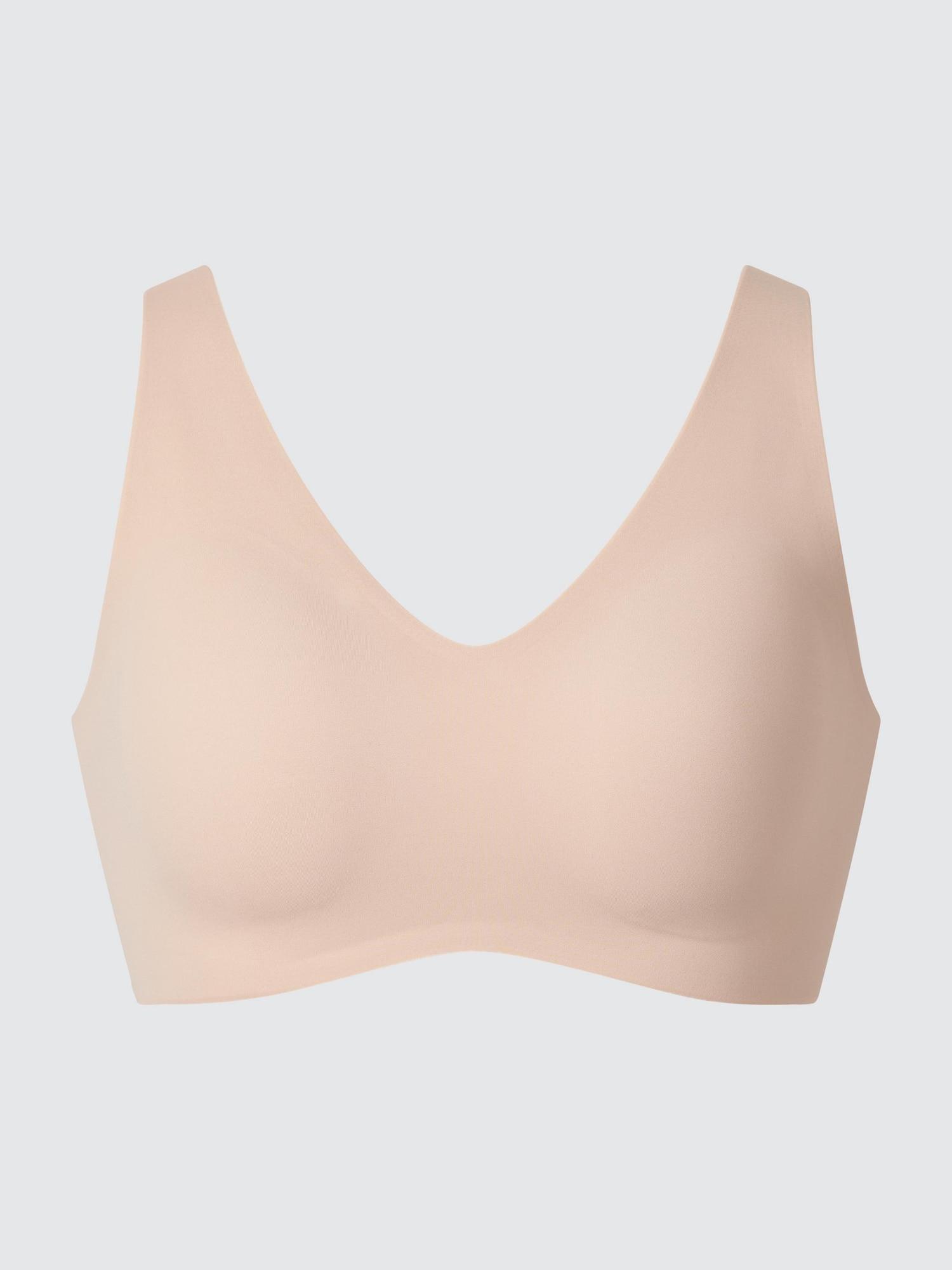 

Женский бесшовный бюстгалтер Uniqlo Ultra Relaxing 31 BEIGE/L