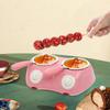 Chocolate Melting Pot,Electric Chocolate Fondue Double Pot Set Mini Heating Machine with Molds and Forks,Suitable for Milk Candy
