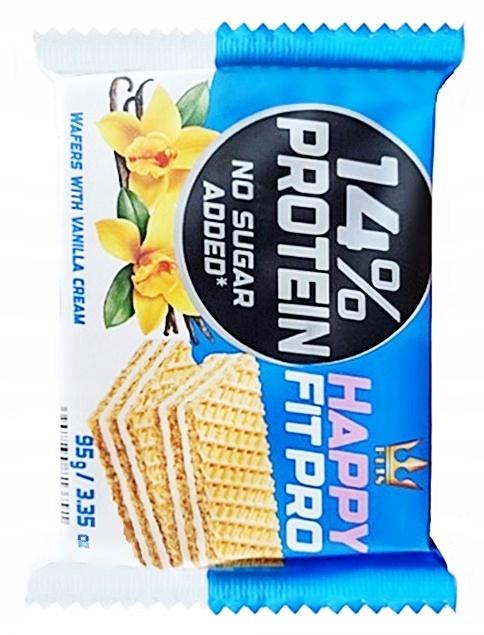 Happy Fit Pro Sugar-Free Vanilla Wafers, 95g