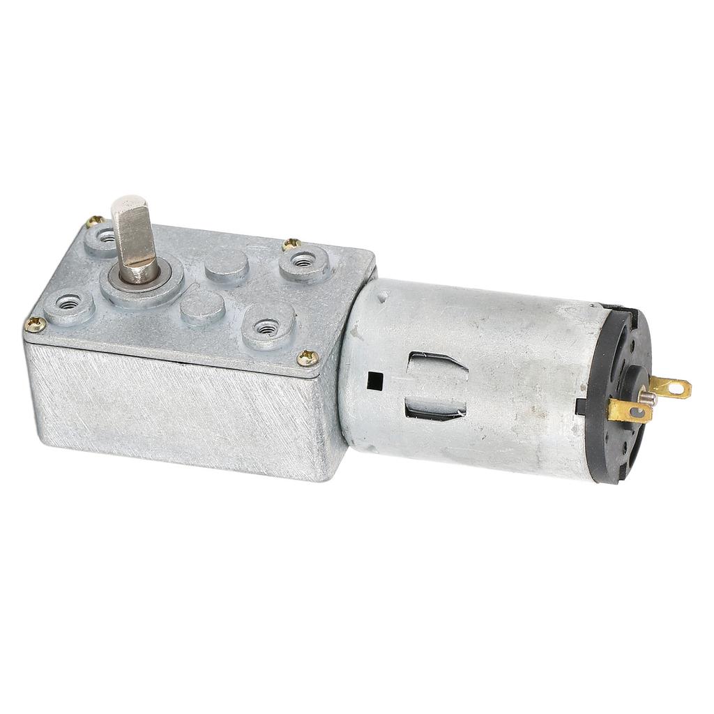 70JSX69‑395 Worm Gear Motor DC12V 170RPM High Torsion Turbine Speed Reduction Motor