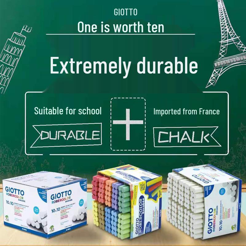 Children's Multicolor Dustless Blackboard Chalk