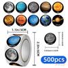 500Pcs/Roll Planets in The Universe Kids Rewards Stickers - DIY Scrapbooks Album Decor Sealing Label Decals