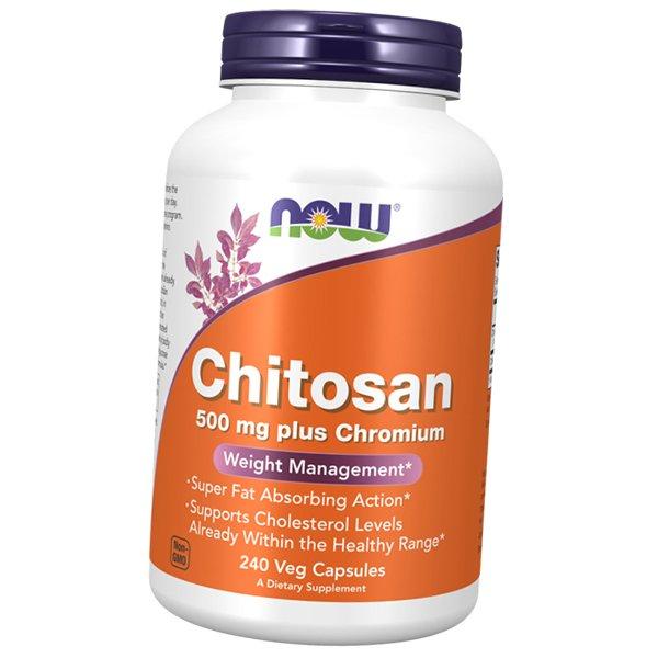 

Хітозан з хромом, Chitosan Plus, Now Foods 120вегкапс (72128074) 240vcaps