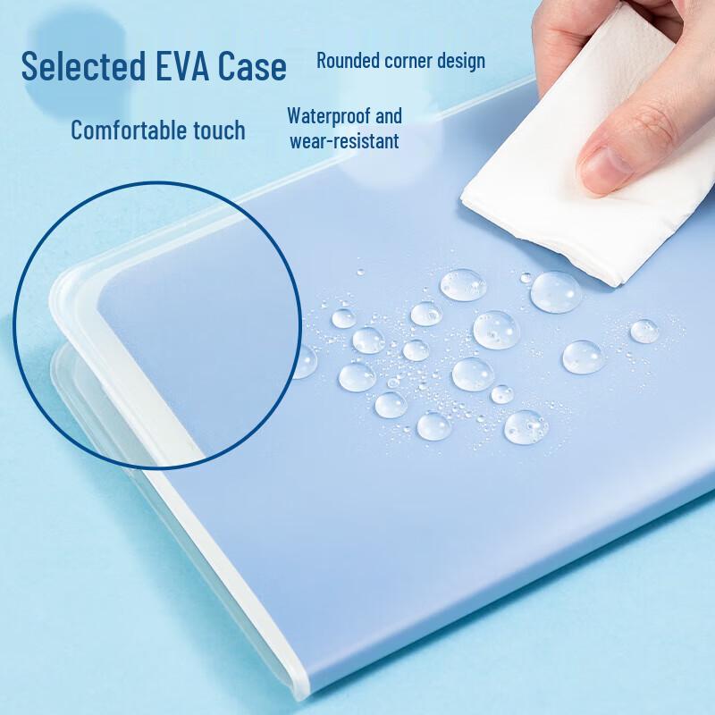Deli T3272 32K Glass Clear Notebook
