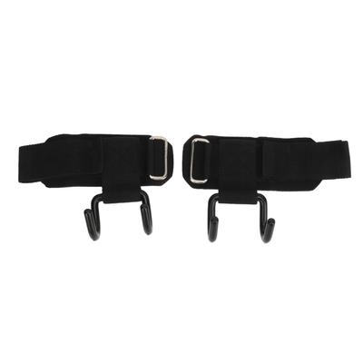 2pcs Weight Lifting Hook Heavy Duty Wrist Wraps Power Weight Lifting Training Gym Grips Straps Weightlifting Wrist