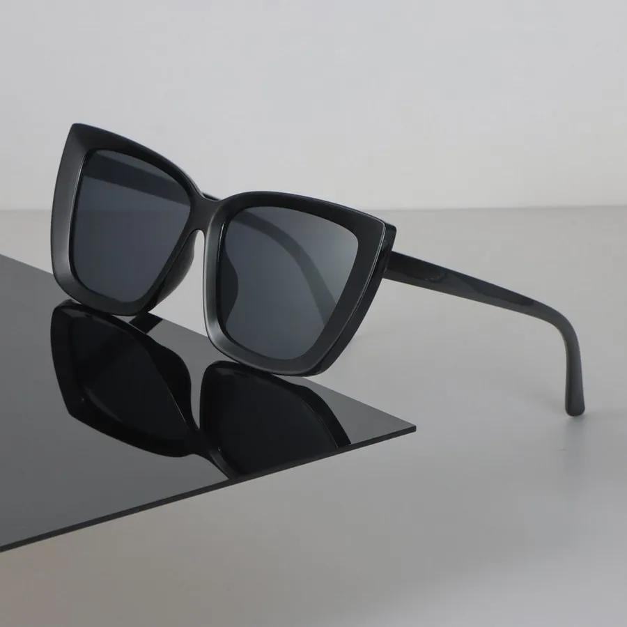 Sexy Square Sunglasses Women Men Black Cat Eye Sun Glasses Classic Designer Eyewear Fashion Colorful Mirror Brand