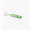 Twin Tube Metal Survival Whistle High Decibel Emergency Whistles Keyring Accessory for Camping Hiking Climbing Cheerleading