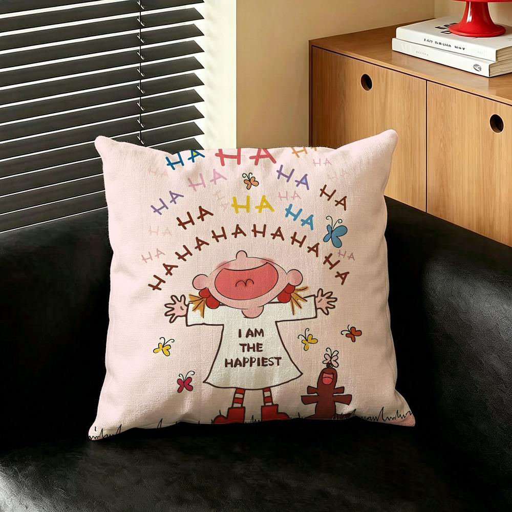 Character CCoco GGirl Cushion Cover Creative pillowcases for interior decoration office living room home Car hot