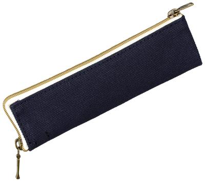 No BoRDER PERiTOSS Kurashiki Canvas In Pen Size Black [Made Japan] Case, S, PT-0119HBK