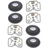 4 Sets for Bandit 1200 GSF1200 GSF1200S 2001-2005 GSF 1200 Motorcycle Carburetor Repair Kit Plunger Diaphragm Rubber