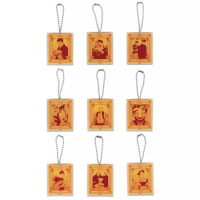 The Grim Entertainment Lookism Official Merchandise Acrylic Key Ring, Amulet Design, 44x55mm (07. Escape from Being Single)