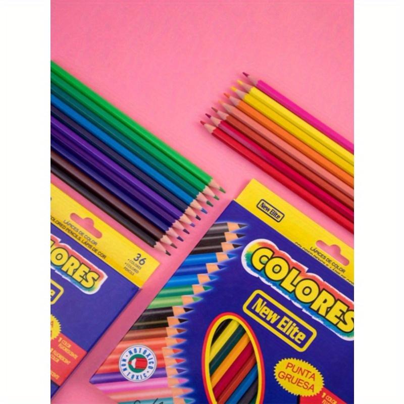 48 Colors (48pcs) HB Colored Pencils, Hexagonal Barrel, Art Supplies, 12 Colors - 48 Colors Available, Great Gift For Friends On Halloween