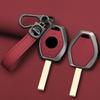 Interior Mouldings Car Zinc Alloy Leather Key Case Cover For BMW 3 5 7 Series X5 E53 X3 F83 E46 E39 E38 E60 E63 E61 E64 330i Z3
