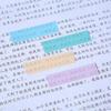 Sticky Notes Colourful Index Tabs Translucence Sticky Pad Aesthetic Page Markers Index Sticker for Office