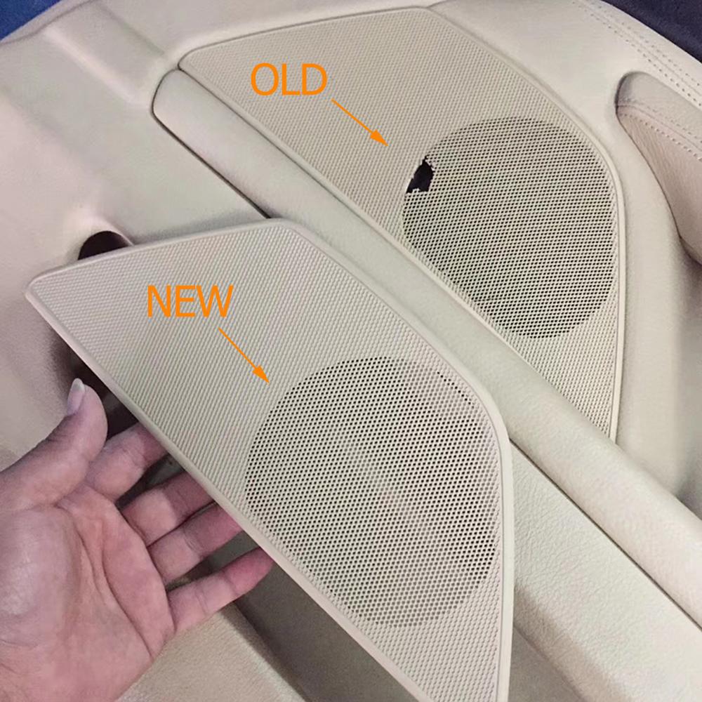LHD Interior Front Left Right Door Horn Loudspeaker Sound Audio Speaker Grill Cover For BMW 5 Series F10 F11 F18 520 523 525 530