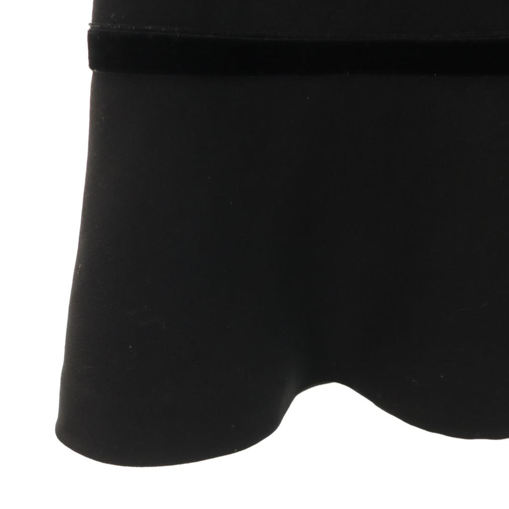 FOXEY Made in Japan wool Midi length flare skirt 38 black Women Used