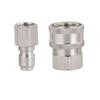 Stainless Steel 3/8 male and female Combination Water Hose Fitting High Pressure Fittings
