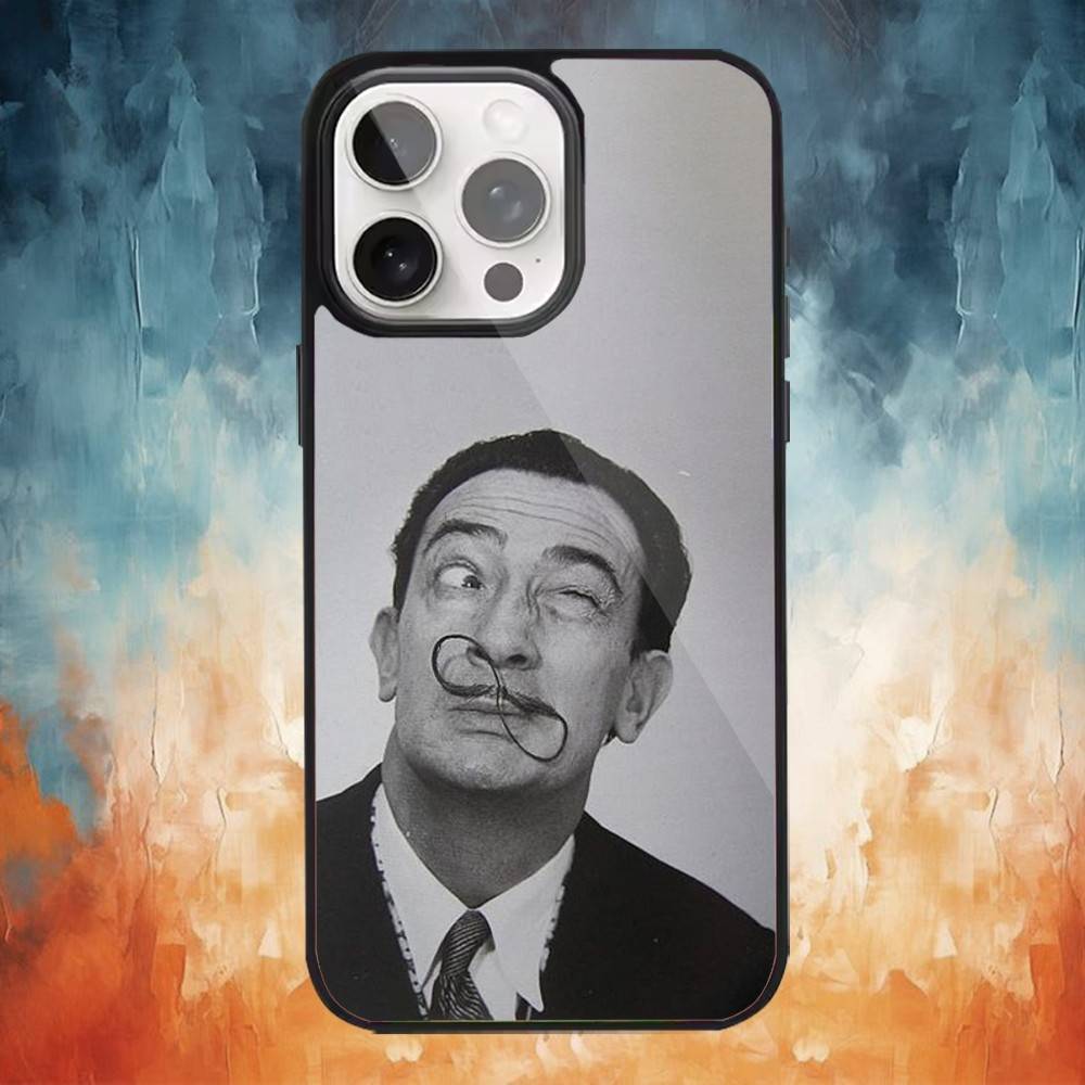 

Salvador Dali Art Phone Case For iPhone 17 16 15 14 13 12 Pro Max Plus for Magsafe Mirror Wireless Magnetic Cover iPhone15