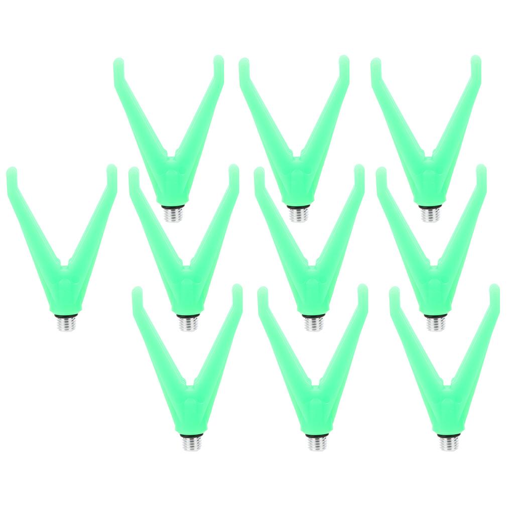 10Pcs UHead VHead Fishing Pole Rest Rod Butt Grip Stand Holder Fishing Accessory(VHead )