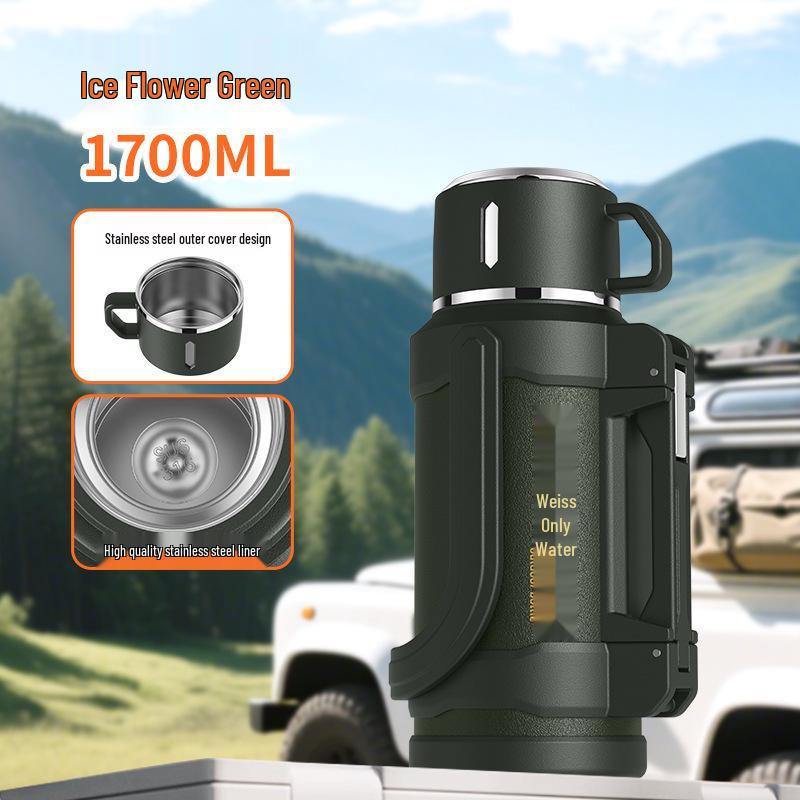 Titanium Large Capacity Travel & Outdoor Thermos Flask