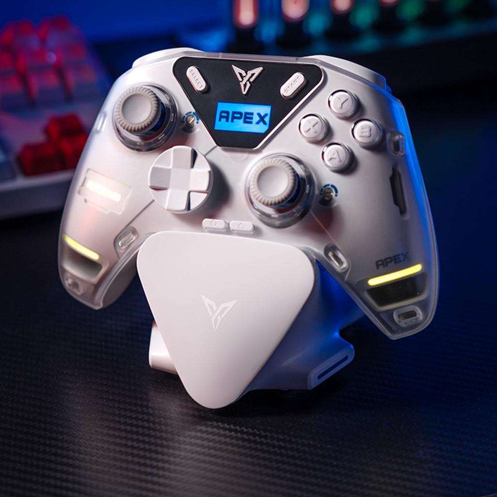 Flydigi Magnetic Charger Holder Wireless Charging Base Stand for Apex 4/Vader 3 Pro/Vader 3/Apex 3 Controller Charger