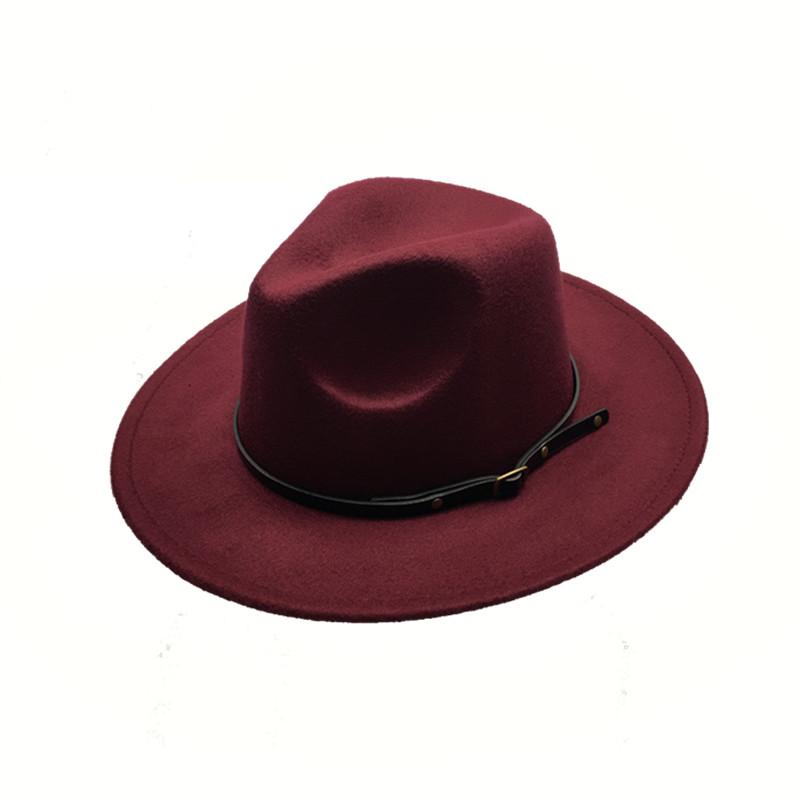 Cappello Fedora per Bambini Cintura Nera Bambini Piccoli Ala Larga Feltro Massiccio Classico Bianco Nero Bambino Casual Formale Primavera Autunno