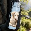 1PC Two Cute Puppy Dogs Snuggling Print 750ml Color Plastic Sports Water Bottle Leakproof Flip Straw Lid Suitable for Sports Office Home Use