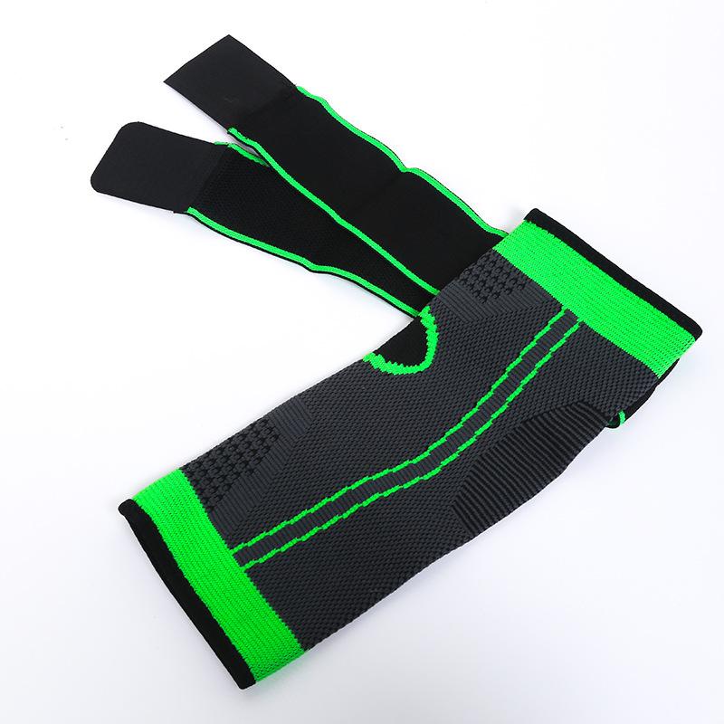 Knitted Compression Ankle Brace with Adjustable Strap, Breathable Ankle Support for Running, Hiking, Outdoor Activities