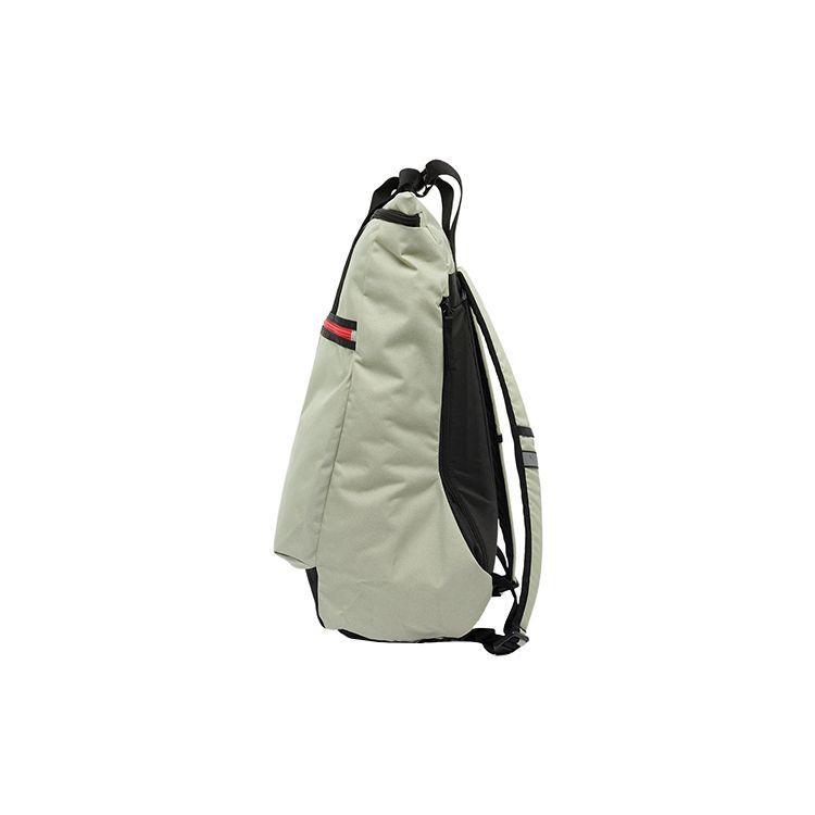 Puma Letter Logo Zipper Closure Fabric Tote Backpack Unisex Backpack Gray-Green 079224-02