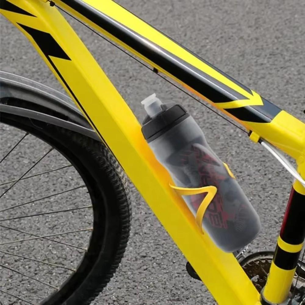 600ML Fassungsvermögen Sport-Wasserflasche PP5 Kunststoffmaterial Isolierte Wasserflasche Outdoor Radfahren
