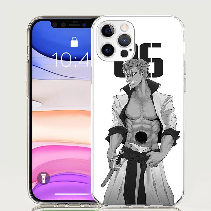 Grimmjow 6 Bleach Phone Case For iPhone 17 Air 16 15 Plus 11 14 Pro Max 13 Mini 12 7 8 + SE Pattern Art Customized Cover 17 Air