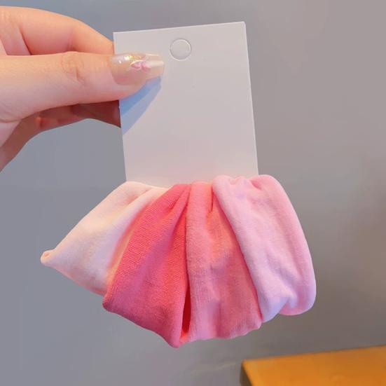 4/5 Pezzi Elastici per Capelli da Donna Colore Puro Alta Elasticità Corde per Capelli Grandi Elastici Estensibili Code di Cavallo Treccine Accessori per Capelli