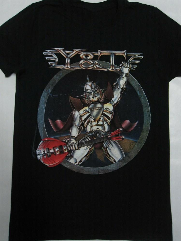 

Rare Y&T - In Rock We Trust Short Sleeve Black T-Shirt Unisex T-Shirt S