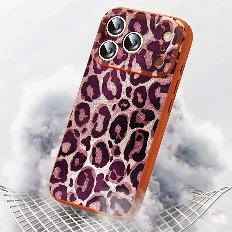 Leopard Print Case For iPhone 17 Pro Max Magnetic For Magsafe Liquid Silicone Cover For iPhone 16 15 14 13 Pro Max