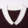 Northern Deer Cool Breathable Polo Neck Top - 70.7% Lyocell, 29.3% Triacetate, Slimming & Versatile Model 261192