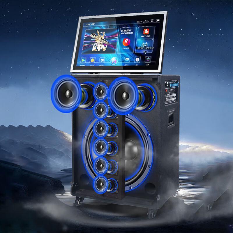 SAST SA-257 Outdoor KTV Trolley Speaker