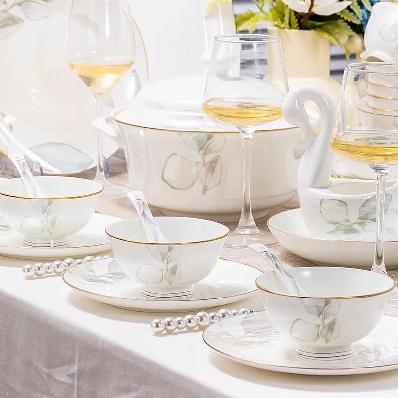 Ruhan Ceramic Floral Soup Bowl