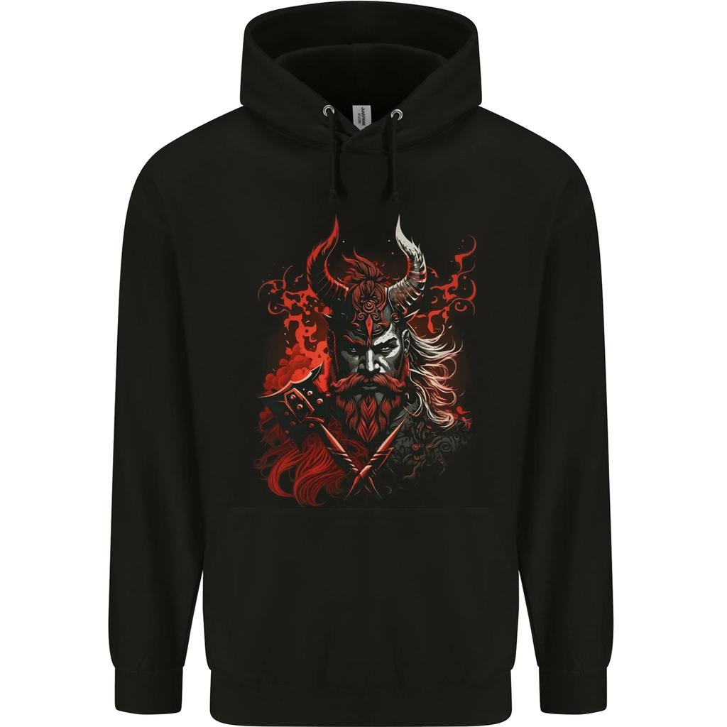 An Artistic Fantasy Viking Warrior Hoodie