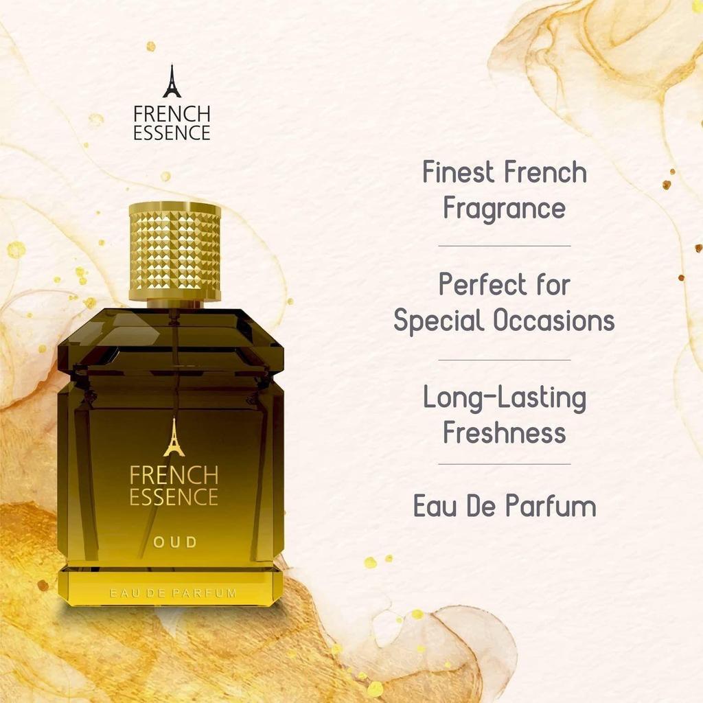 Zestaw upominkowy perfum i dezodorantów Essence dla mężczyzn i kobiet - Oud