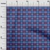 oneOone Cotton Flex Dusty Brown Fabric Madras Check Dress Material Fabric Print Fabric By The Yard 40 Inches
