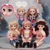 30 CM Mini Mobile 23 Bambole Snodate Ragazze Giocattolo 3D Grandi Occhi BJD Principessa Abiti Completi Collezione di Abiti Per Bambini Regalo bambola